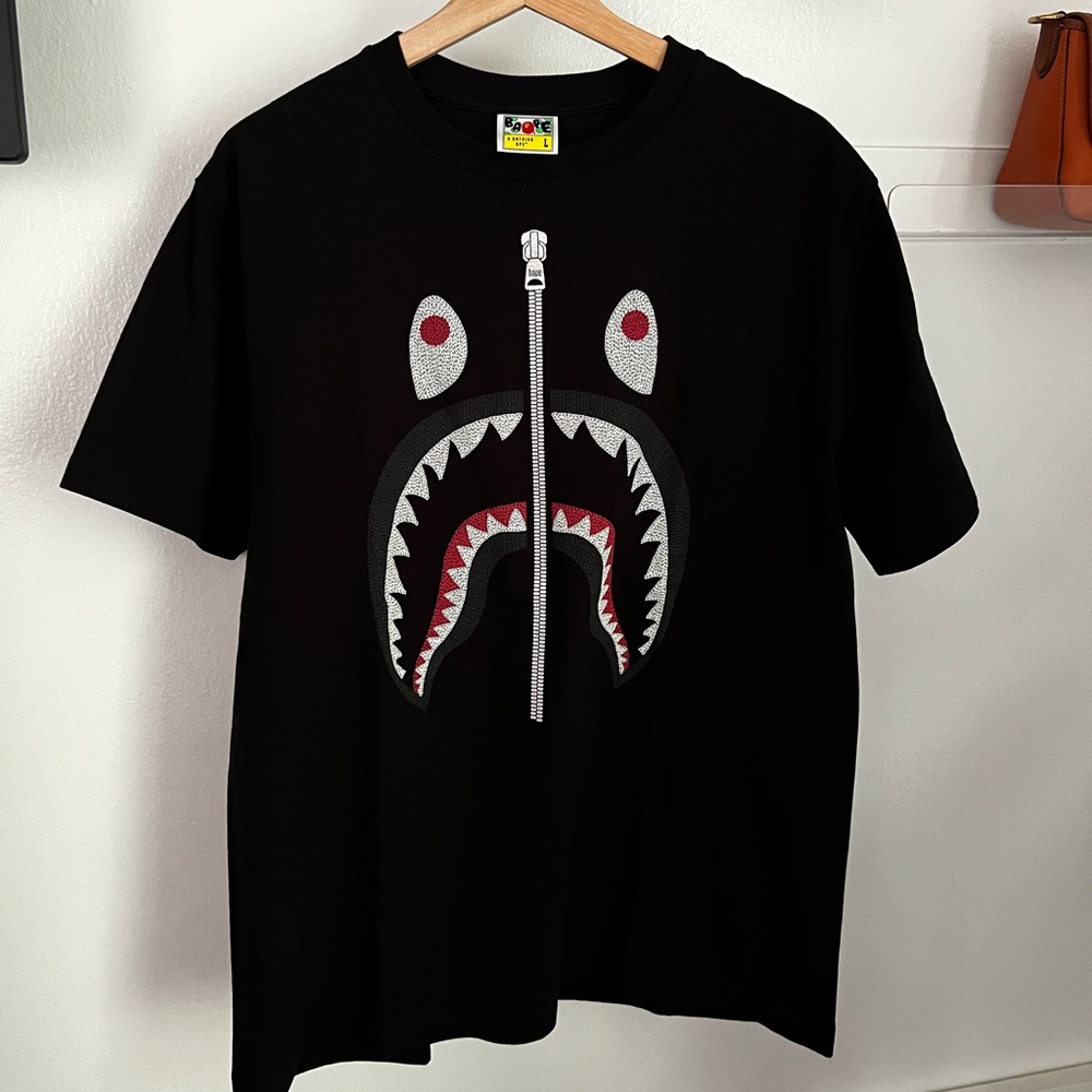Bape Ape Man Zipper Head T-Shirt